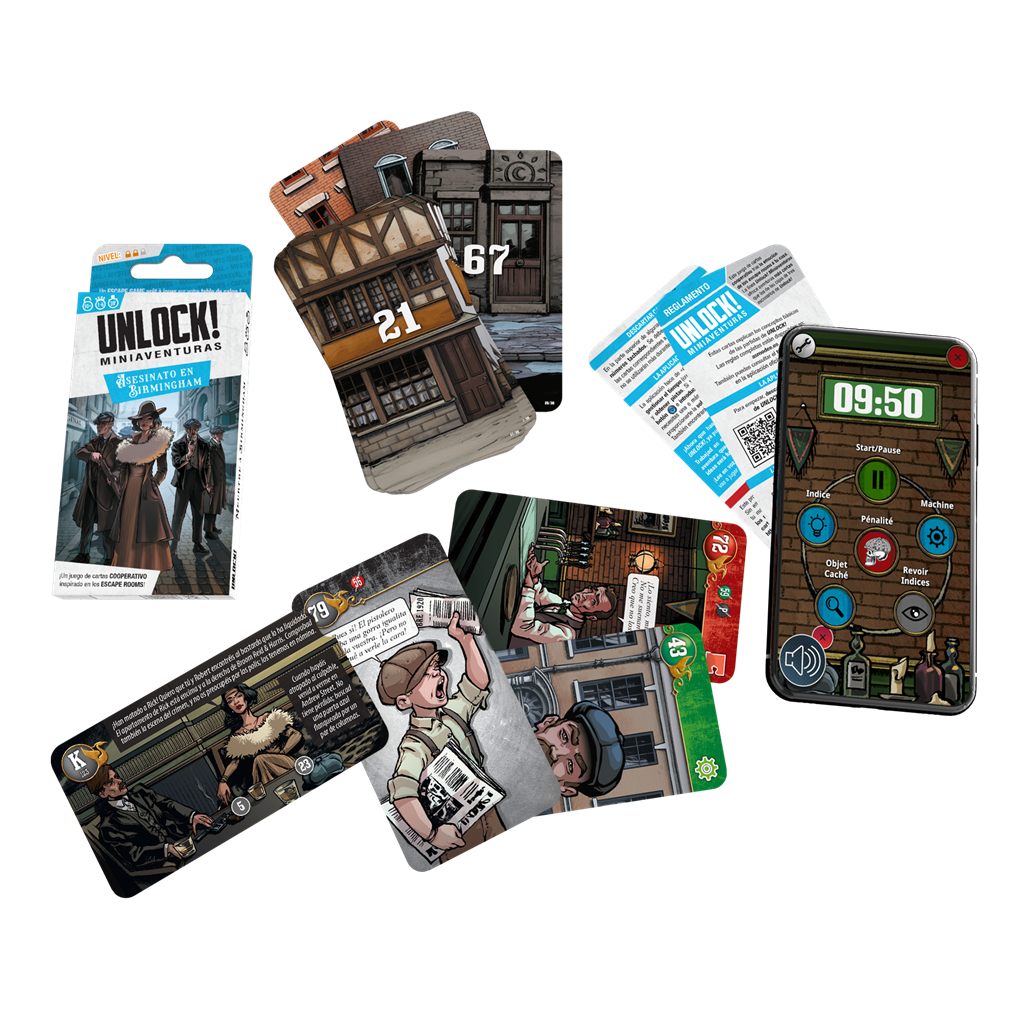 UNLOCK! MINIAVENTURAS: ASESINATO EN BIRMINGHAM