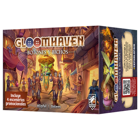 GLOOMHAVEN BOTONES Y BICHOS