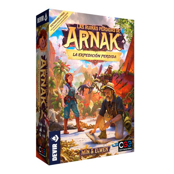 LAS RUINAS PERDIDAS DE ARNAK: LA EXPEDICIÓN PÉRDIDA (Expansión)