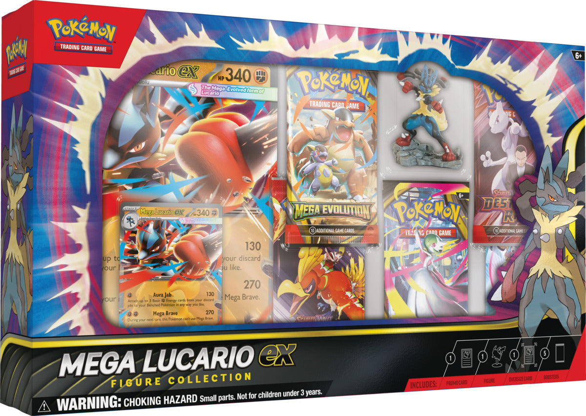 MEGA-LUCARIO EX FIGURE COLLECTION (Español)