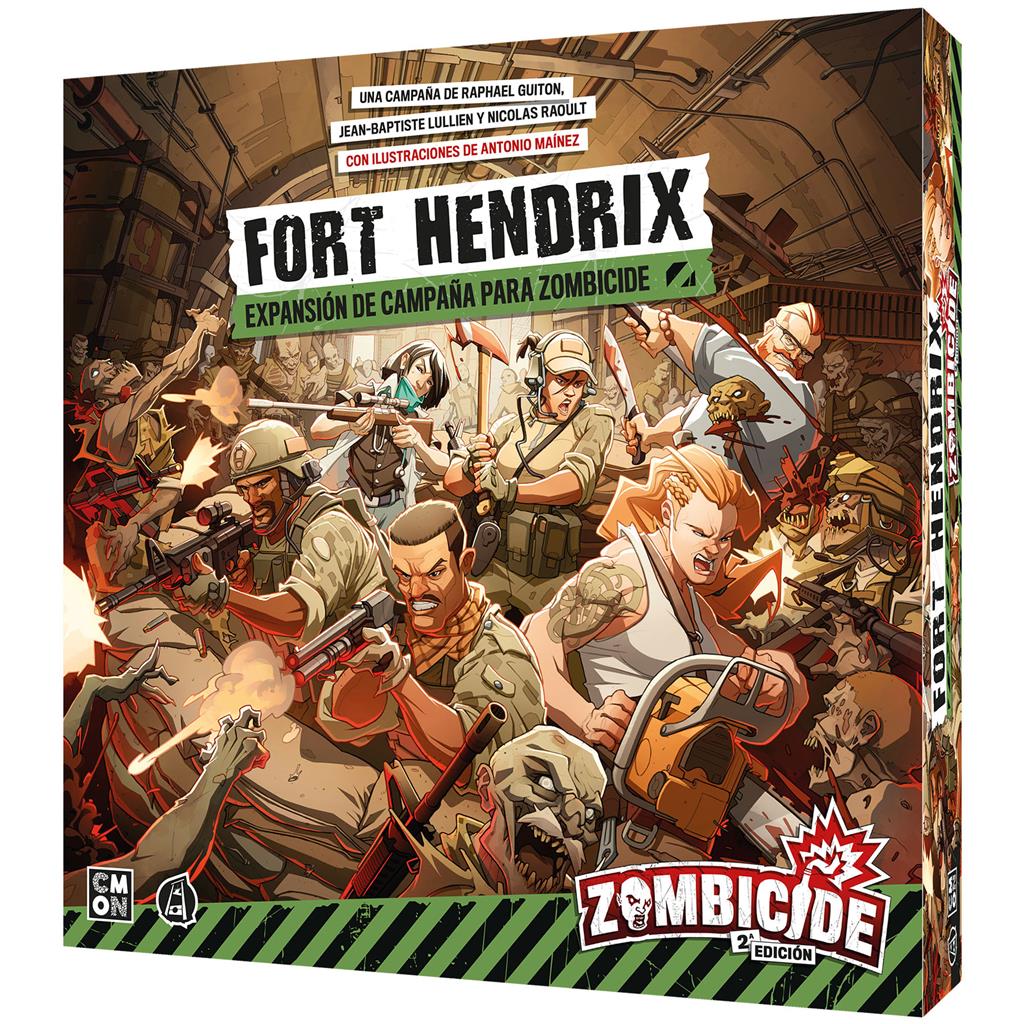 ZOMBICIDE 2da Ed: FORT HENDRIX (Expansión)