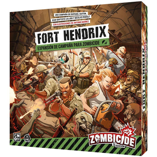 ZOMBICIDE 2da Ed: FORT HENDRIX (Expansión)