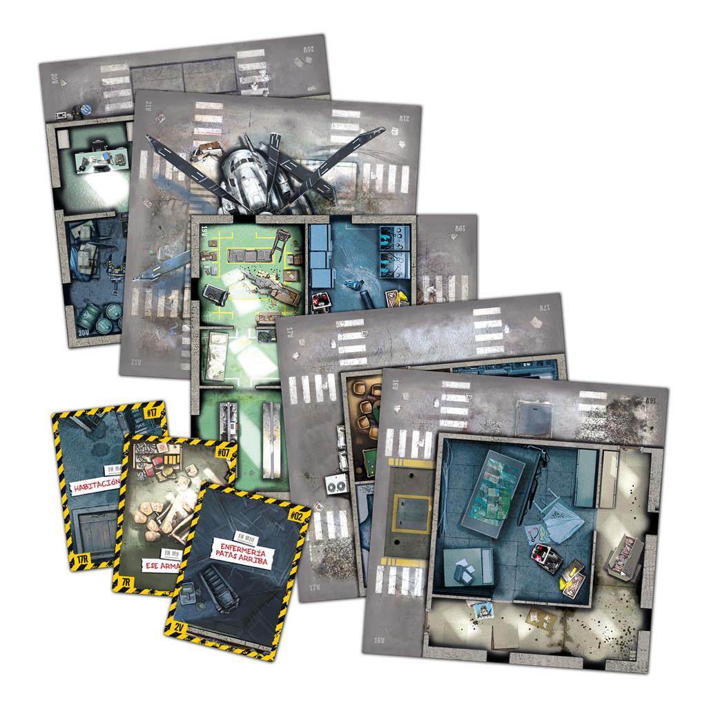 ZOMBICIDE 2da Ed: FORT HENDRIX (Expansión)