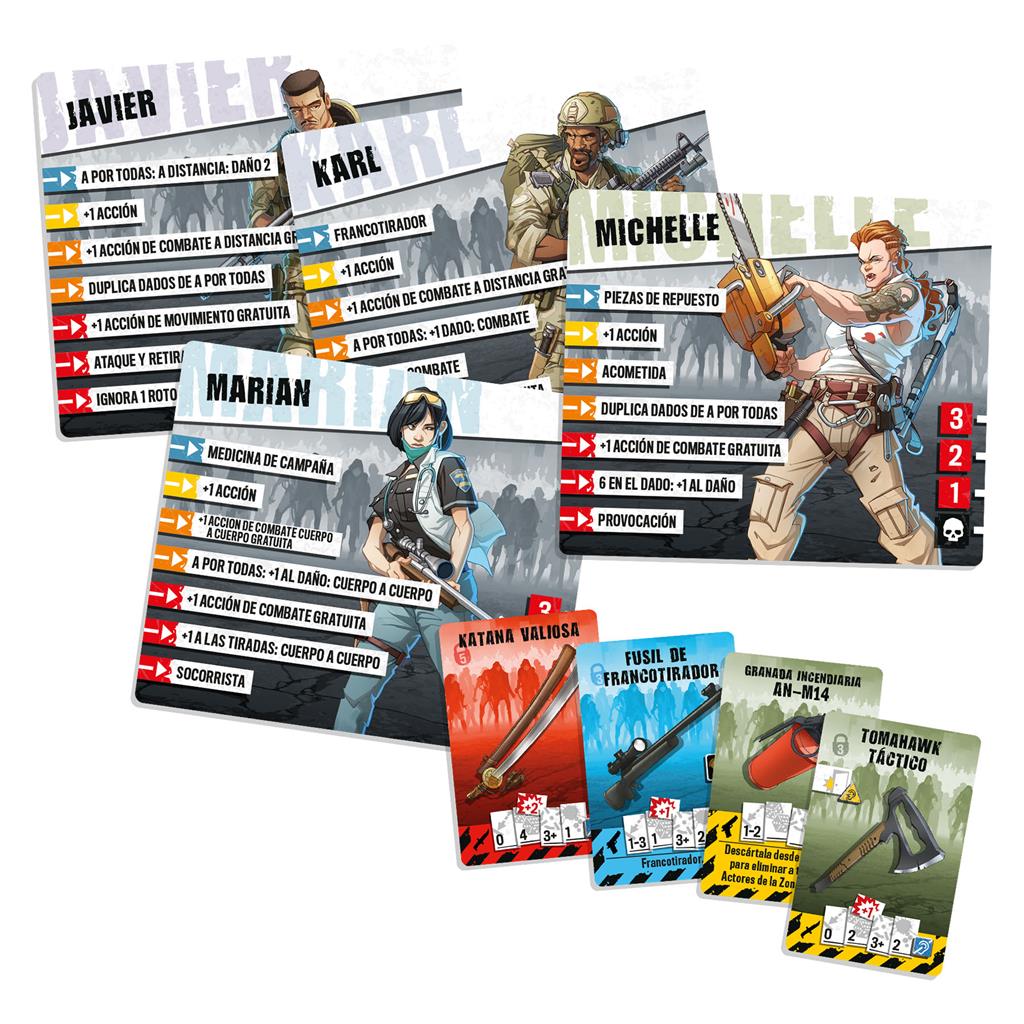 ZOMBICIDE 2da Ed: FORT HENDRIX (Expansión)