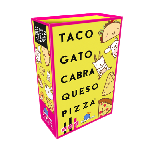 TACO, GATO, CABRA, QUESO, PIZZA