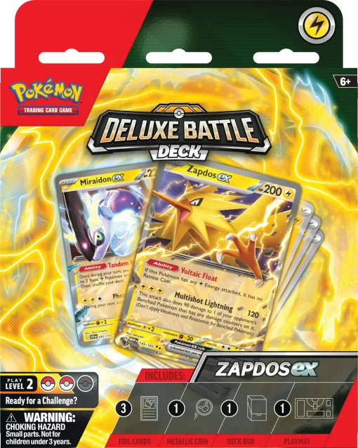 BARAJA COMBATE DELUXE - ZAPDOS EX