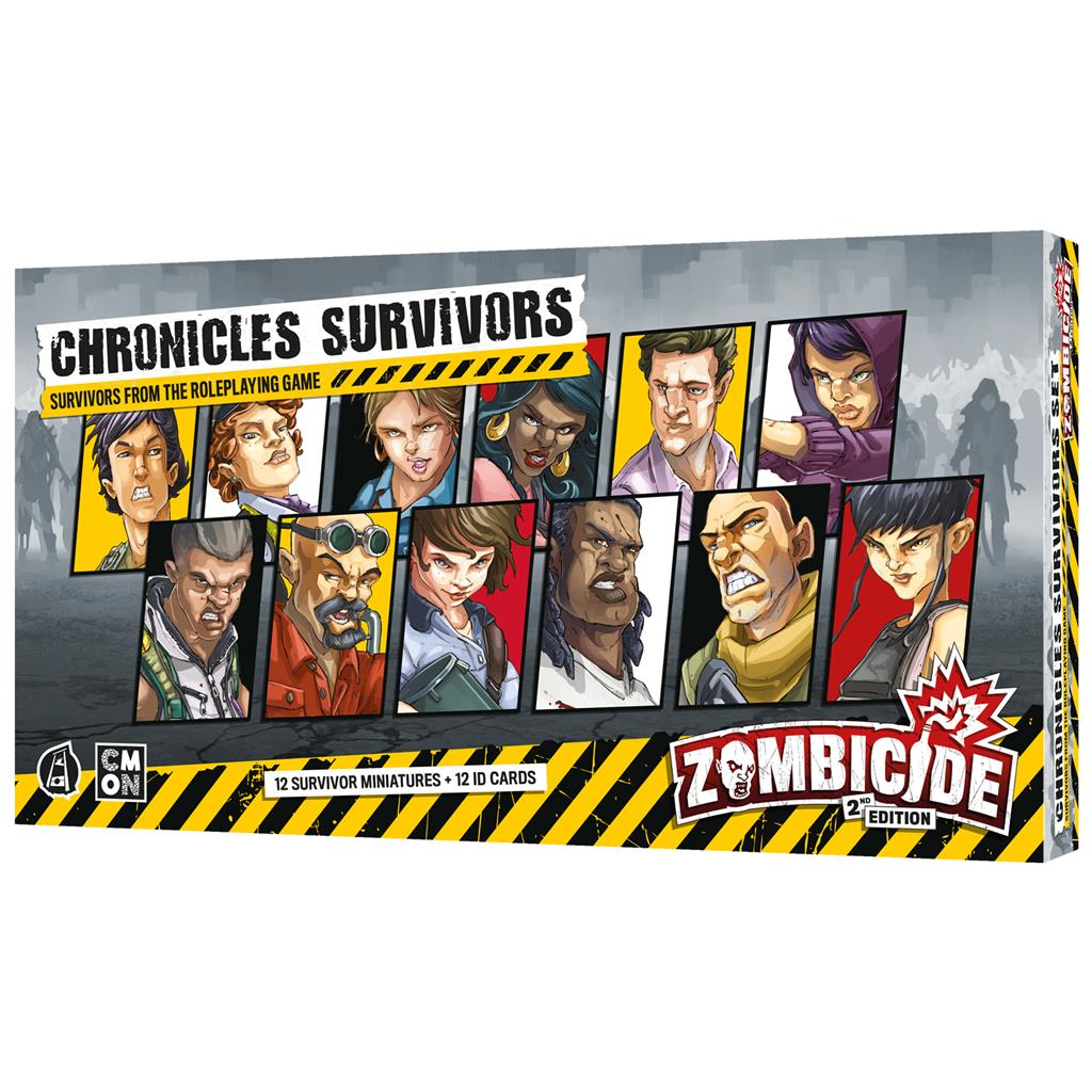 ZOMBICIDE 2da Ed: CHRONICLES SURVIVOR SET (Expansión)