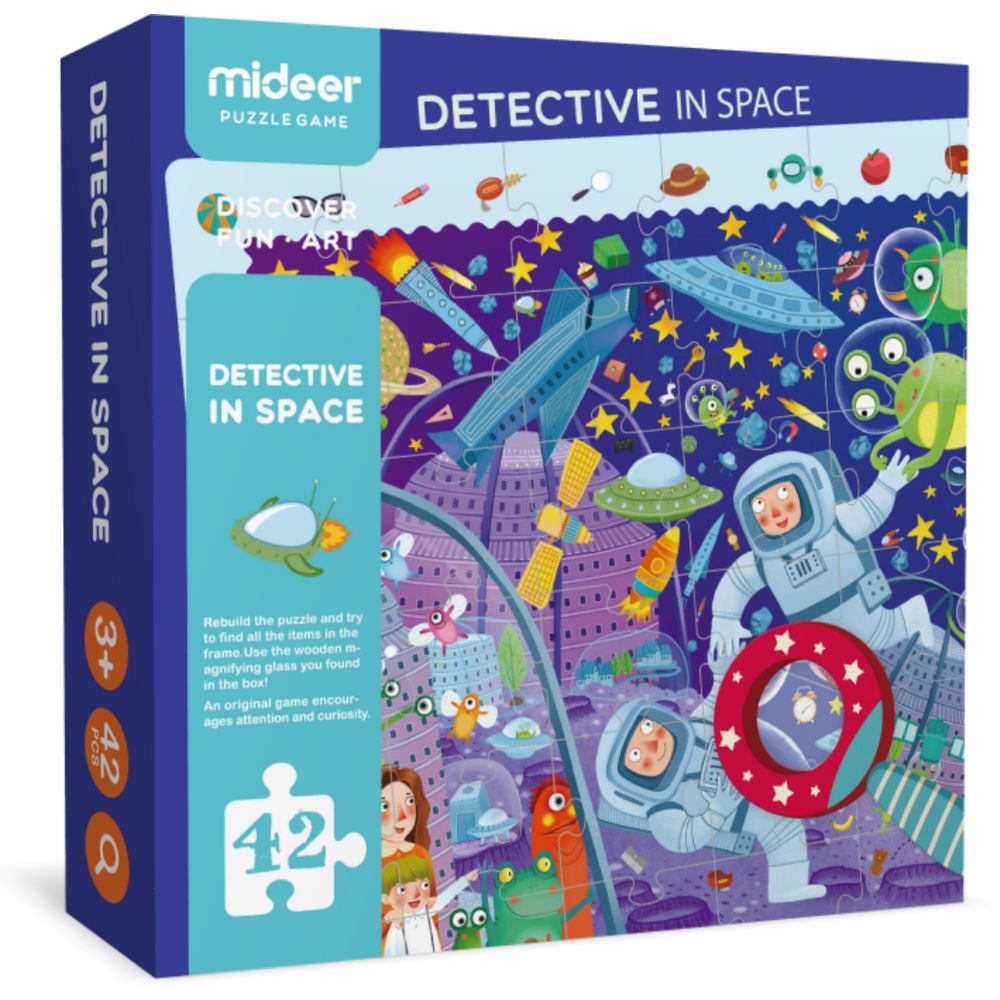 PUZZLE JUEGO: DETECTIVE EN EL ESPACIO