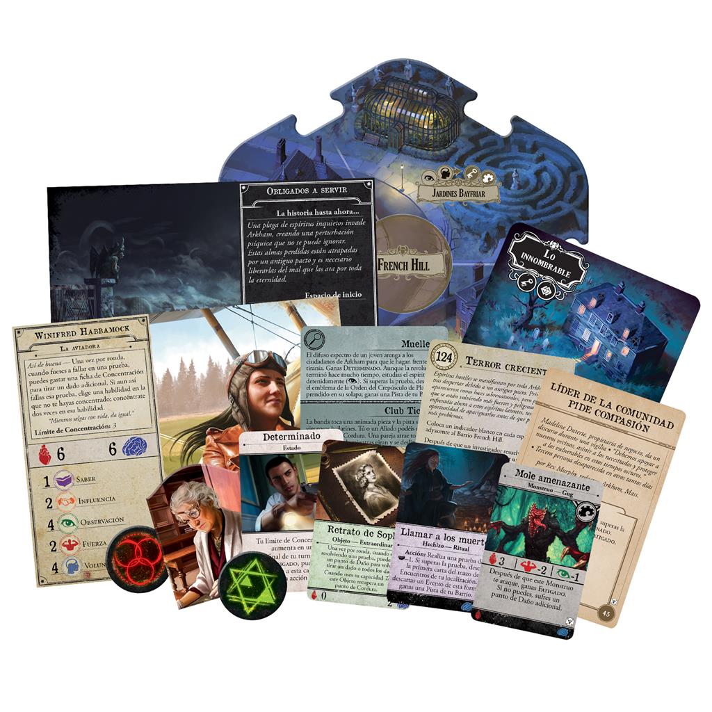 ARKHAM HORROR: SECRETOS DE LA ORDEN (Expansión)