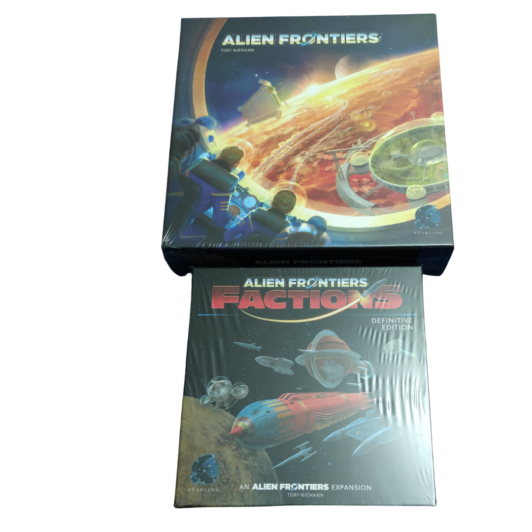 ALIEN FRONTIER (5ta Edición) (INGLÉS)+ALIEN FRONTIER FACTIONS (Expansión) (INGLÉS)