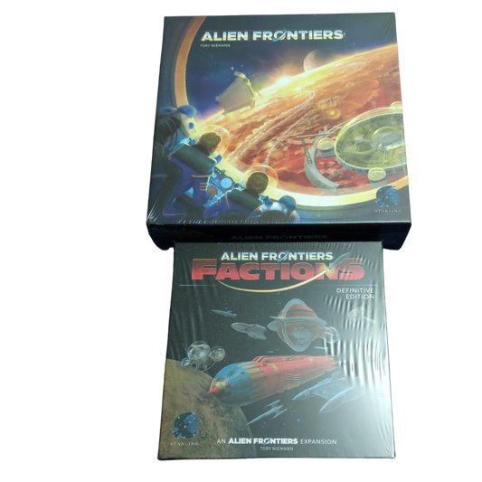 ALIEN FRONTIER (5ta Edición) (INGLÉS)+ALIEN FRONTIER FACTIONS (Expansión) (INGLÉS)