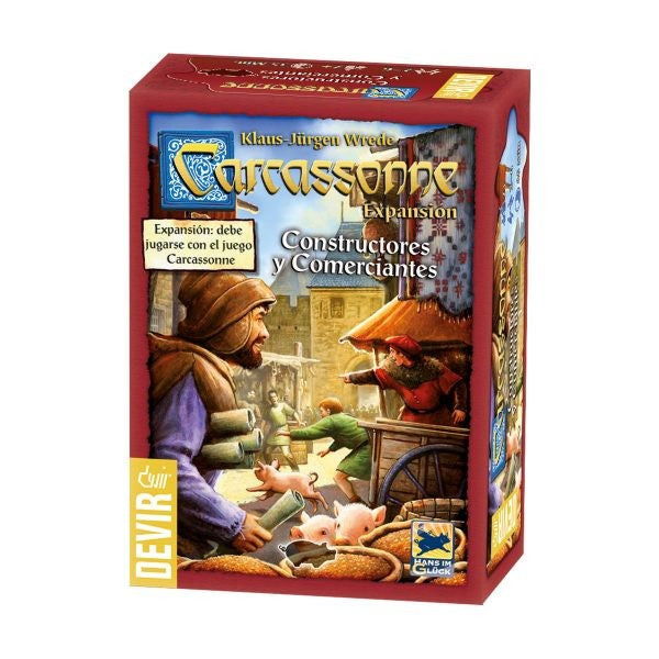 CARCASSONNE: CONSTRUCTORES Y COMERCIANTES (Expansión)