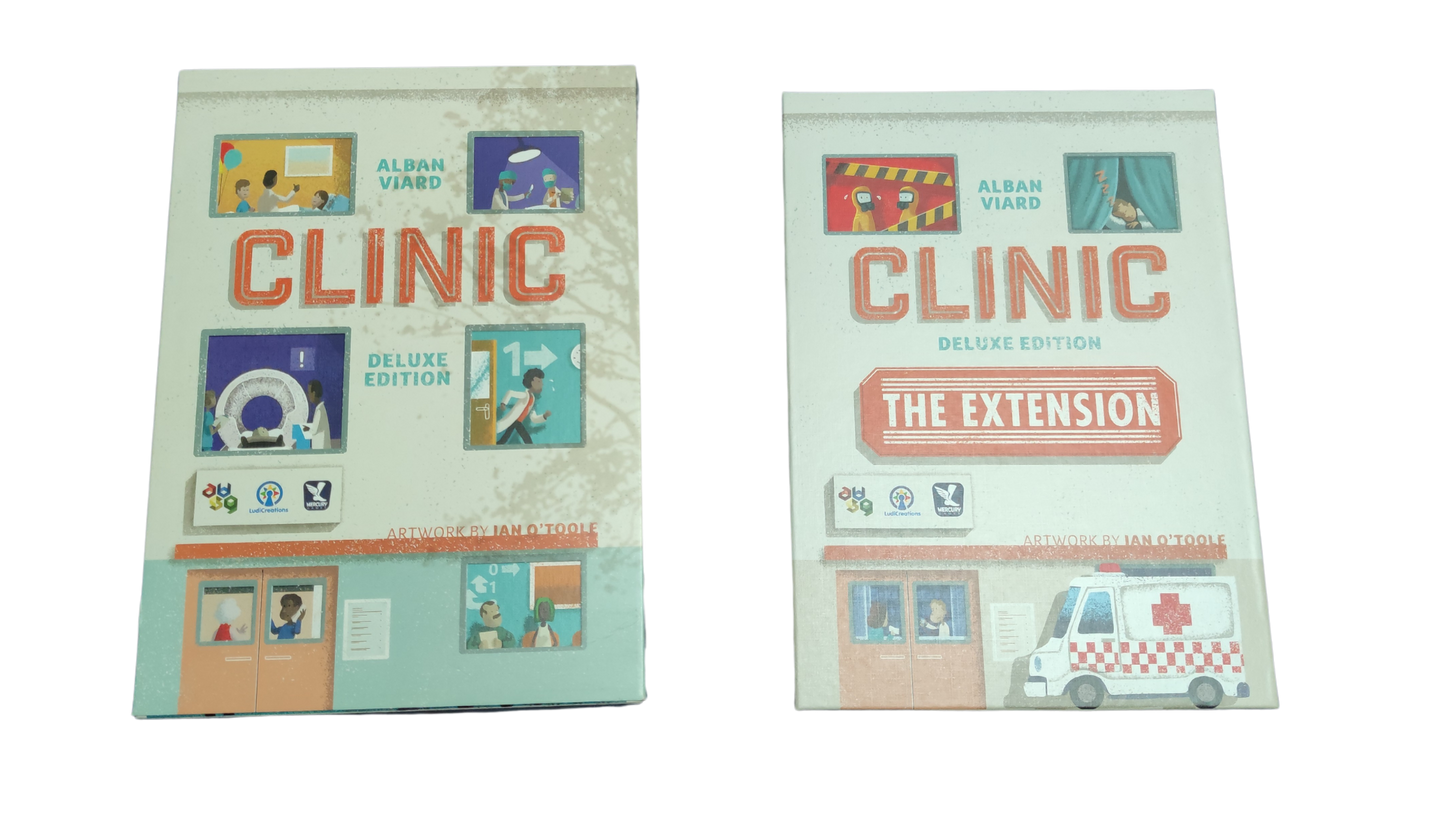 CLINIC - DELUXE EDITION + CLINIC: THE EXTENSION + CLINIC: COVID19 PANDEMIC (Inglés)